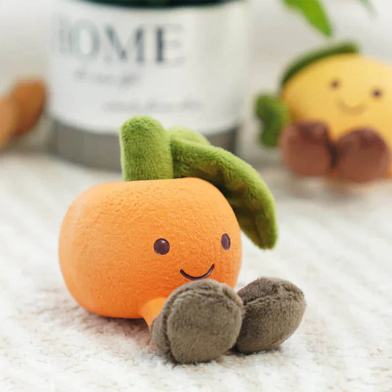 Orange squeaky carrot dog toy, a fun chew toy for interactive play and pet supplies