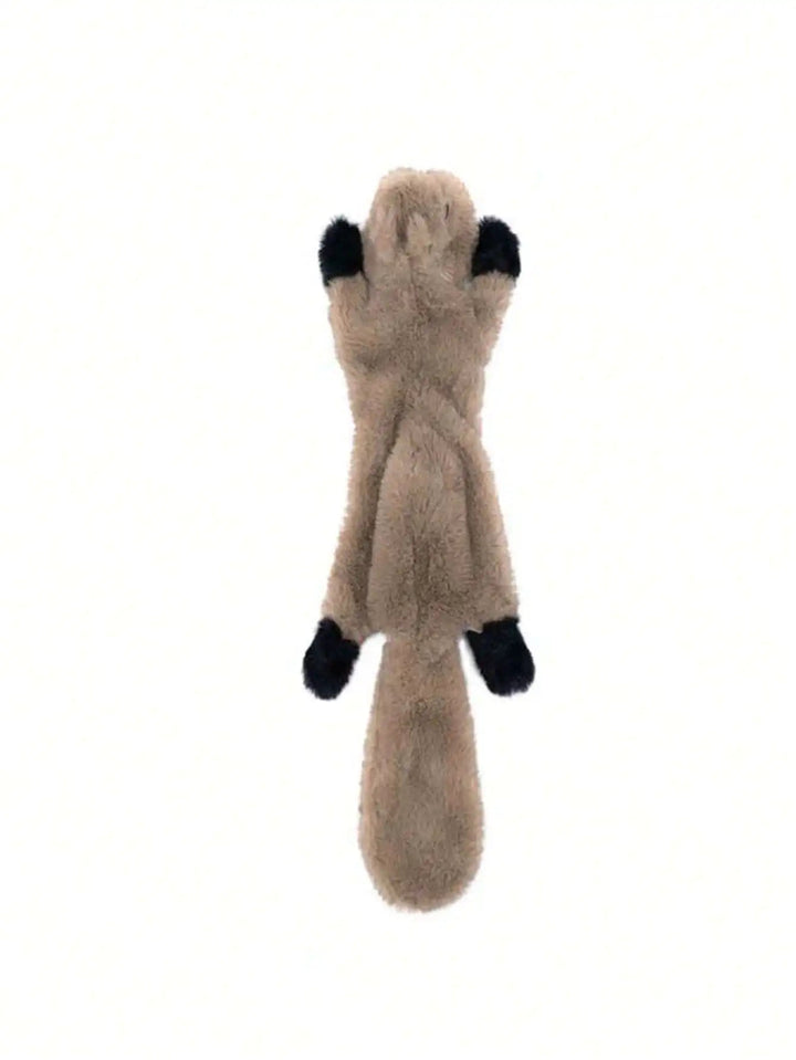 Puppy-friendly plush animal squeaker toy, perfect for gentle biting and sensory play