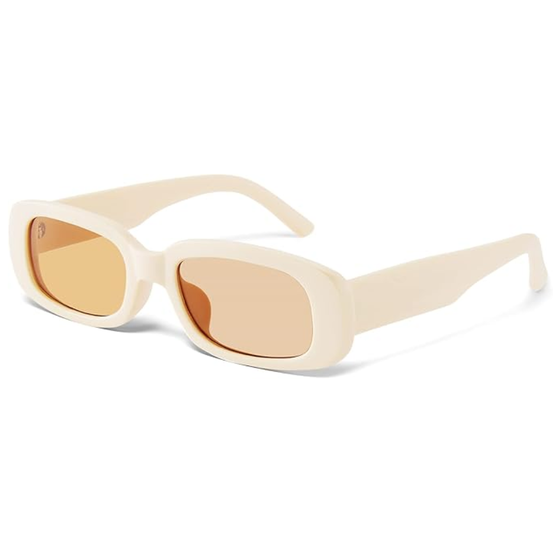 Chic unisex Y2K sunglasses; retro rectangular design for women, with complete UV400.