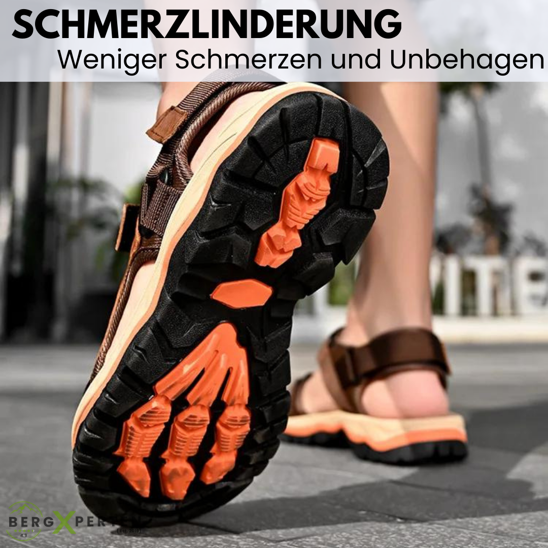 "Unisex Sandalen mit ergonomischem Design, rutschfester Sohle und hochwertigem Material zur Schmerzlinderung."