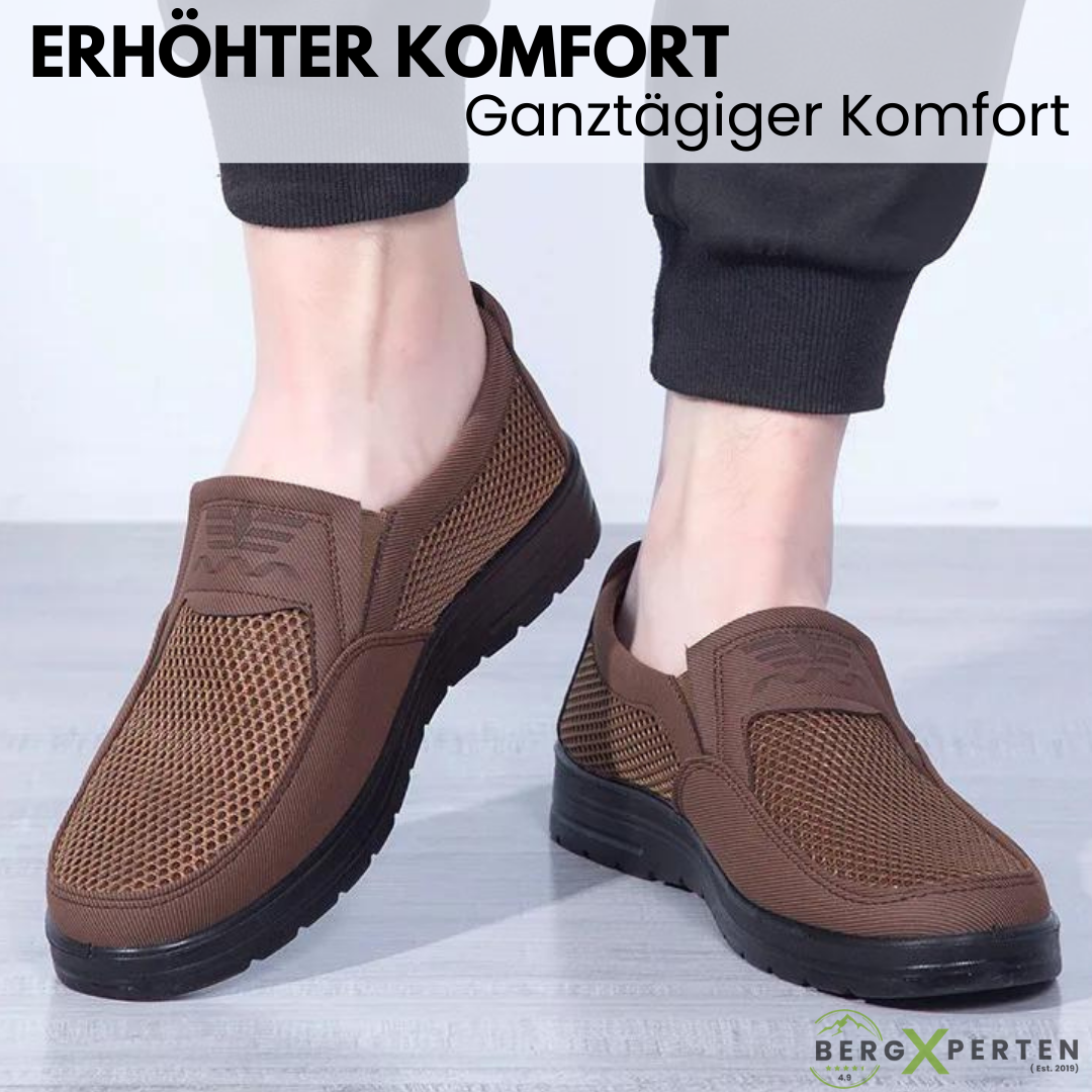 "Unisex Schuhe, ergonomisch, atmungsaktiv, mit rutschfester Sohle, bietet ganztägigen Komfort und natürliche Fußausrichtung."