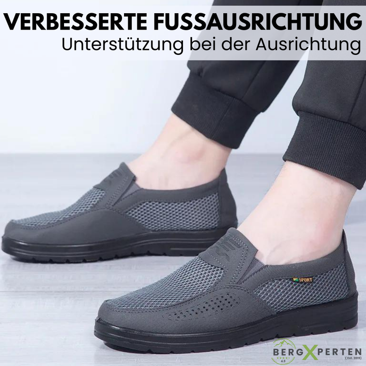 "Unisex Schuhe, ergonomisch, atmungsaktiv, mit rutschfester Sohle, bietet ganztägigen Komfort und natürliche Fußausrichtung."