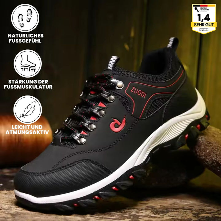 "Unisex Schuhe, ergonomisch, rutschfest, grau, flexibel, unterstützt Fußgesundheit, atmungsaktives Material, wasserdicht"