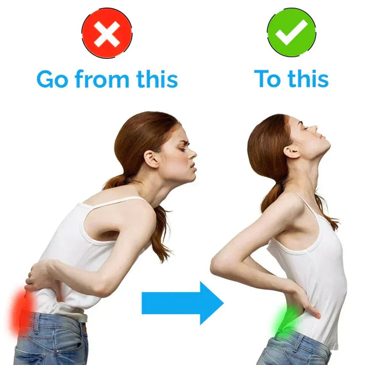 Lightweight sciatica support belt, unisex, offering comfort & pain relief for lower back.