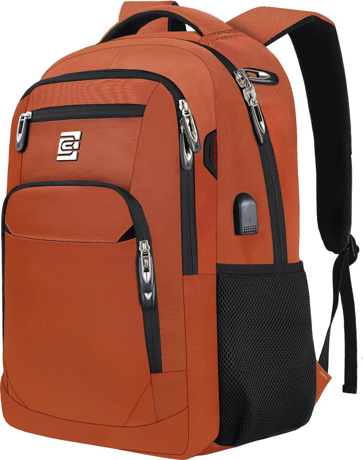 Functional anti-theft USB charging backpack, designed for maximum security & convenience.