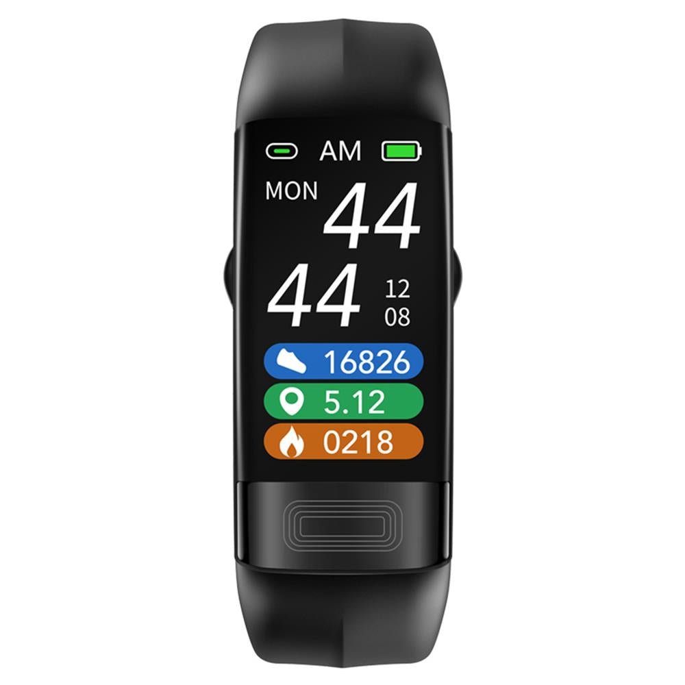 Unisex health tracker smartwatch featuring ECG, BP, and comprehensive activity tracking.
