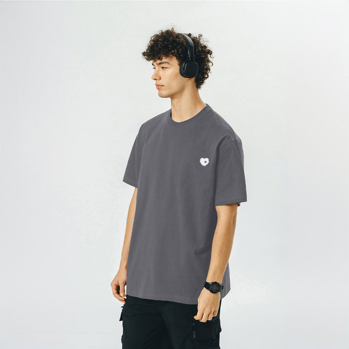 Solid unisex cooling t-shirt, perfect casual wear, antistatic and pet resistant