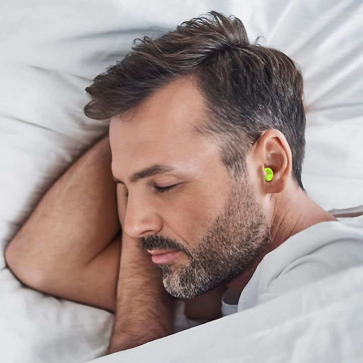 Reusable soundproof earplugs, perfect for studying & concentration. Noise canceling for peace & quiet.