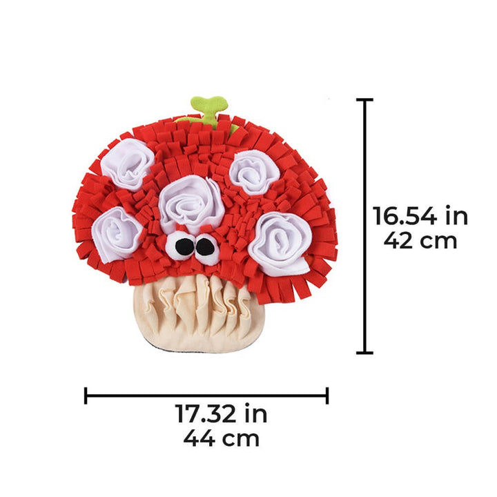 New interactive vegetable snuffle mat, a perfect foraging mat and pet enrichment toy for dogs.