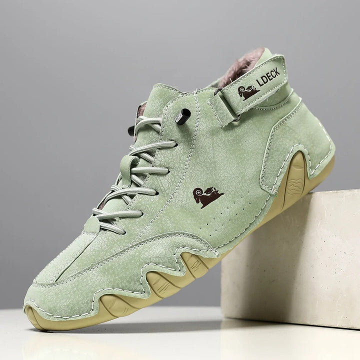 Alpaca Hallux Valgus Leder-Barfußschuhe - Ergonomisch & Komfortabel