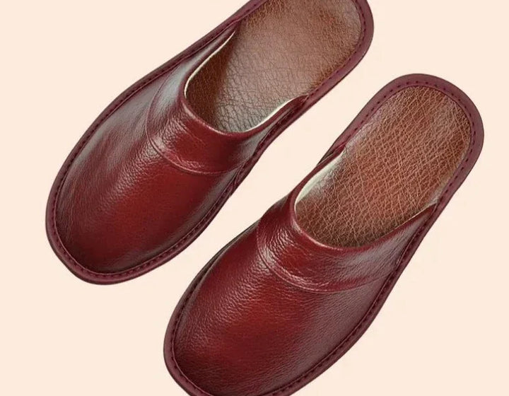 Ultra-comfort men's slip-on house slippers, perfect for indoor lounging and everyday wear.