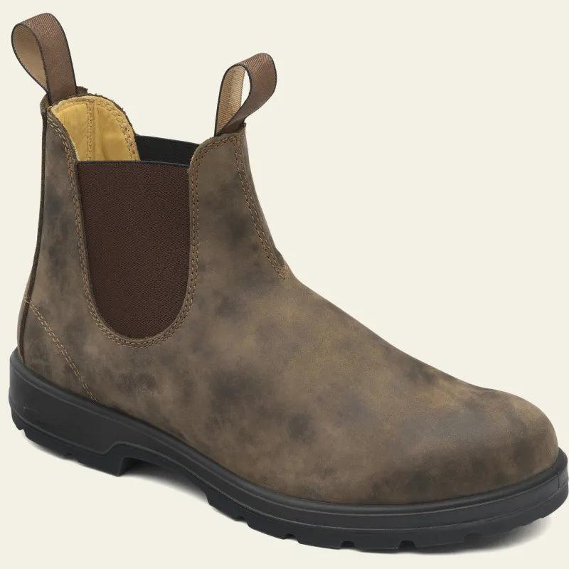 Wasserdichte Herren Chelsea-Stiefel, klassisches Design, schwarz, Slip-On, elegantes und robustes Schuhwerk für alle Wetterbe