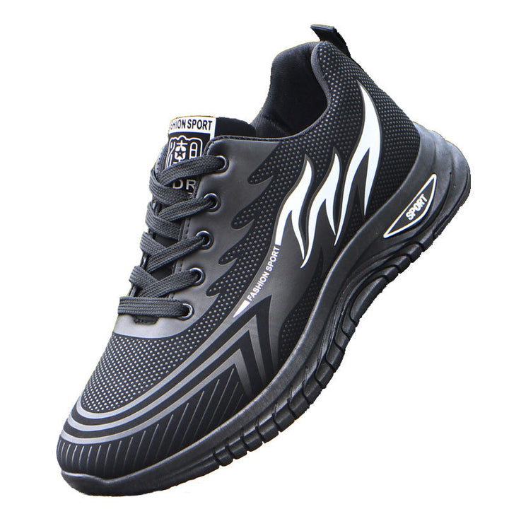 Wasserdichte Herren-Wanderschuhe in stilvollem Design, robust, mit Anti-Rutsch-Sohle und orthopädischer Unterstützung.