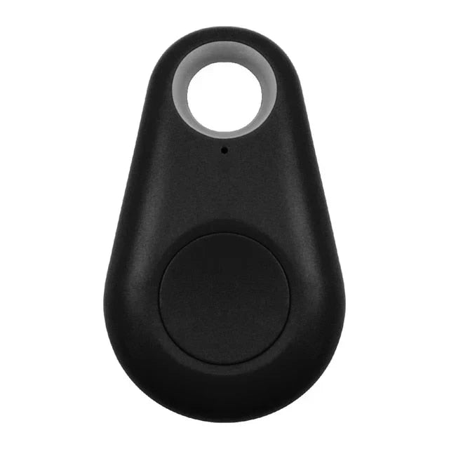 "Wasserdichter GPS-Tracker für Haustiere, kompakt und robust, Echtzeit-Ortung für Hunde und Katzen, am Halsband befestigt."