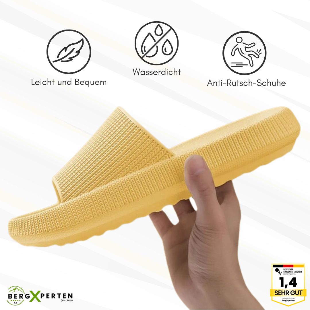 "Weiche Orthoslipper Hausschuhe, EVA-Material, rutschfest, in modernem Design, ideal für Komfort und Stil zu Hause."