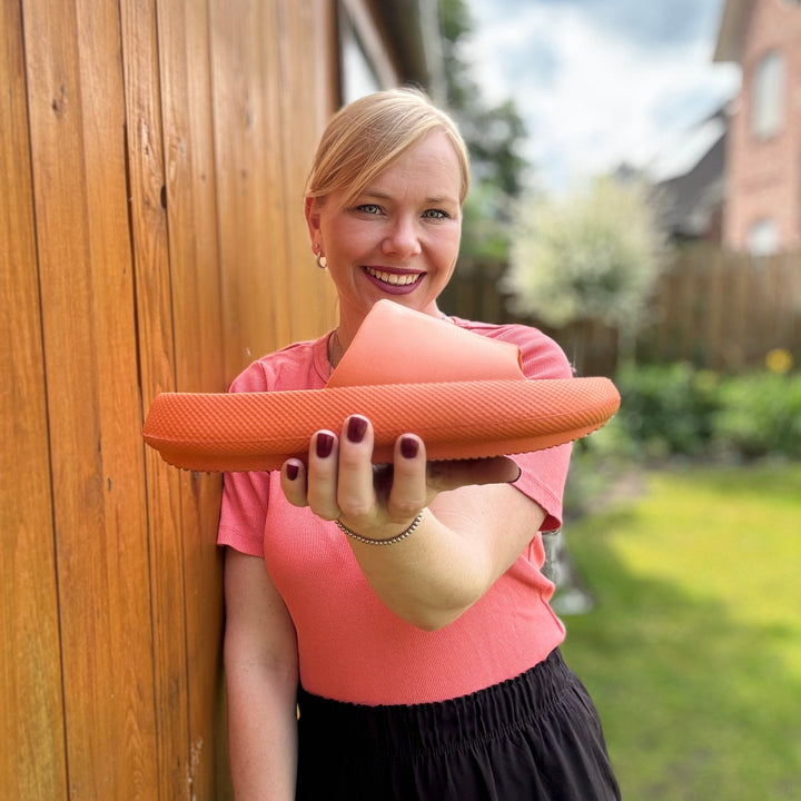 "Weiche Orthoslipper Hausschuhe, EVA-Material, rutschfest, in modernem Design, ideal für Komfort und Stil zu Hause."