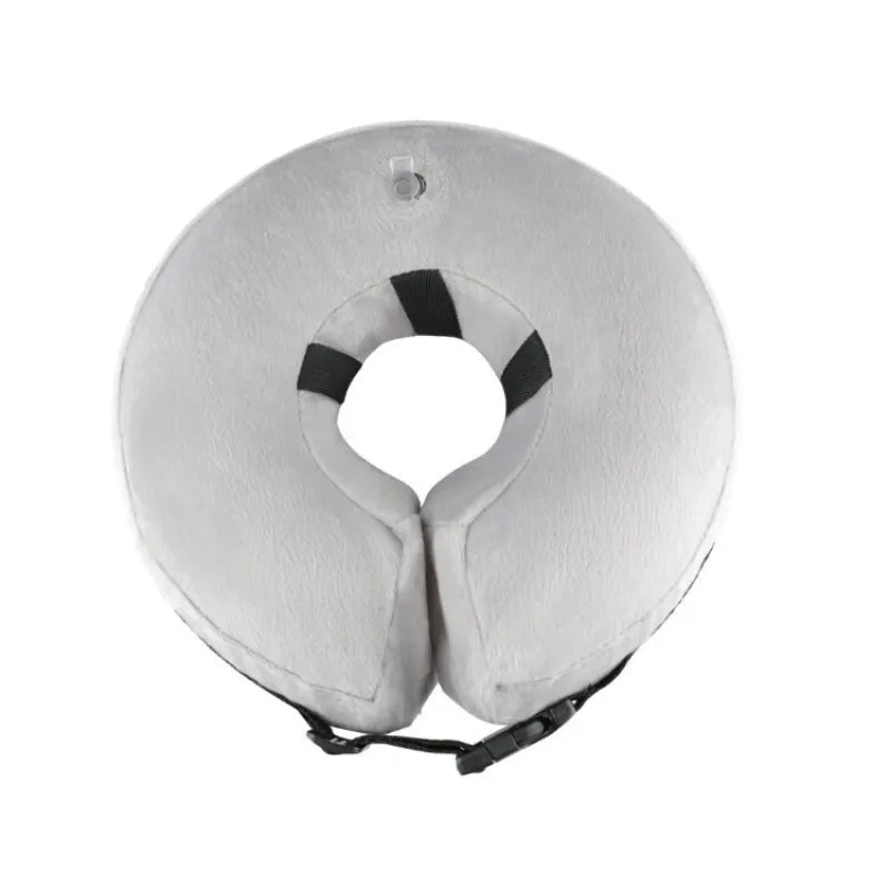 "Weicher, aufblasbarer Halskragen für Hunde, ideal zur Genesung, flexibles Design, sorgt für Komfort ohne Bewegungseinschränk