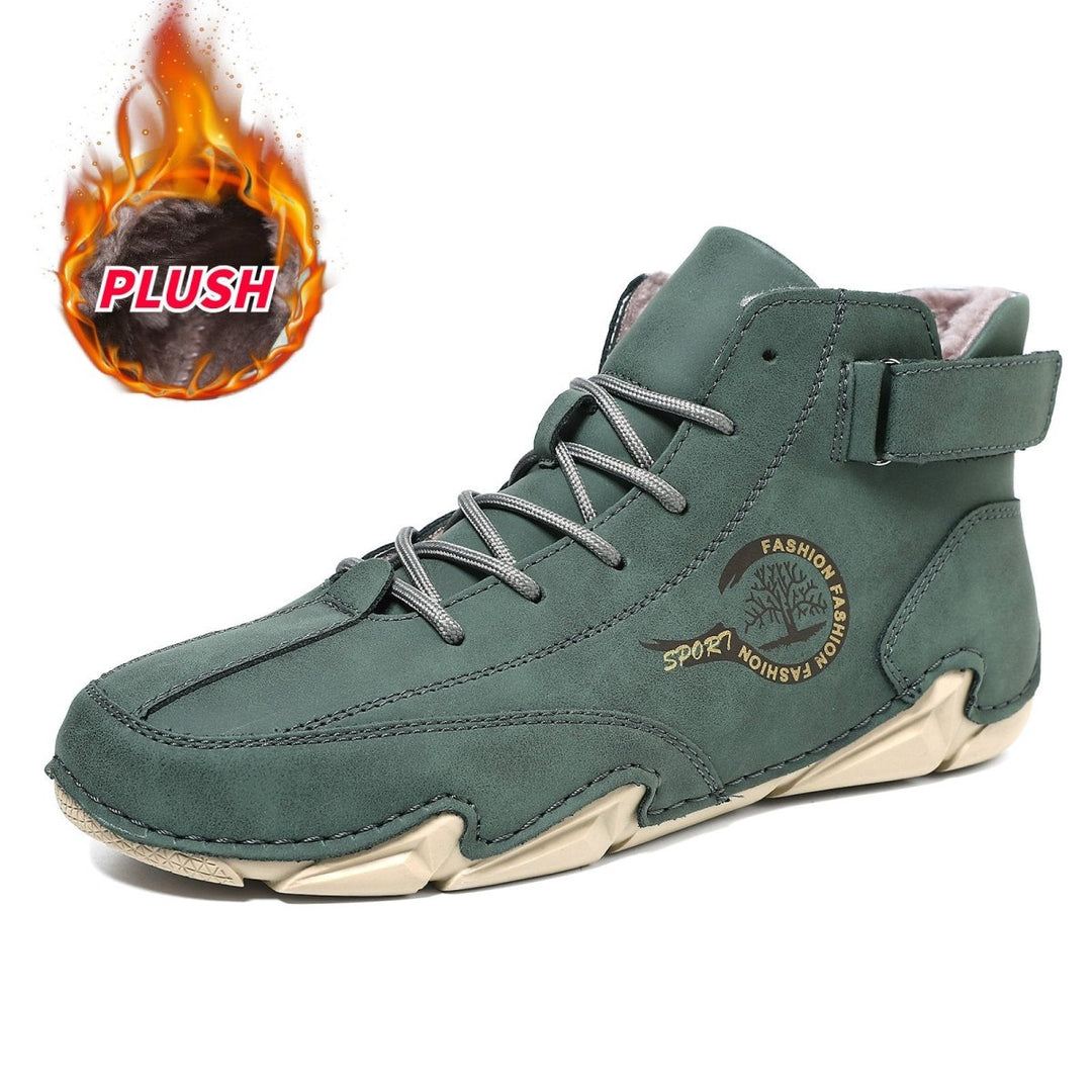 Wasserdichte Leder-Barfußschuhe