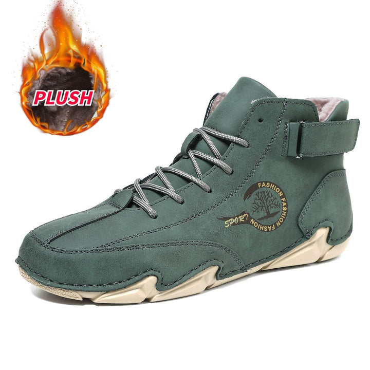 Wasserdichte Leder-Barfußschuhe