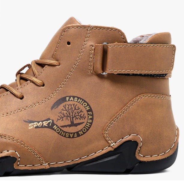 Wasserdichte Leder-Barfußschuhe