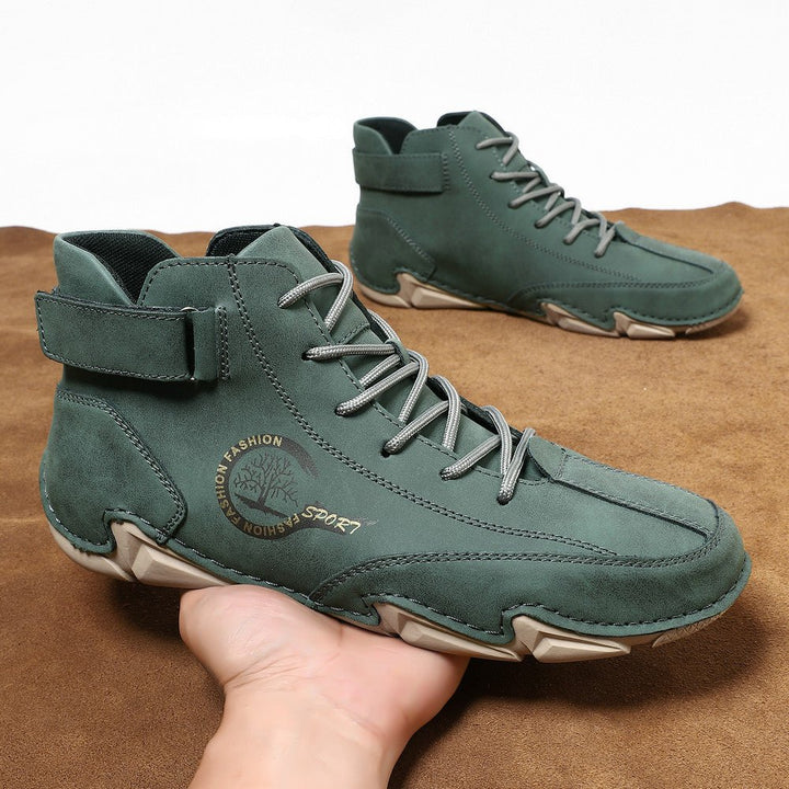 Wasserdichte Leder-Barfußschuhe