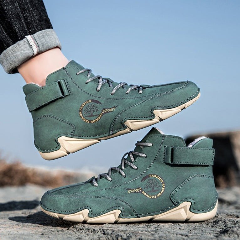 Wasserdichte Leder-Barfußschuhe