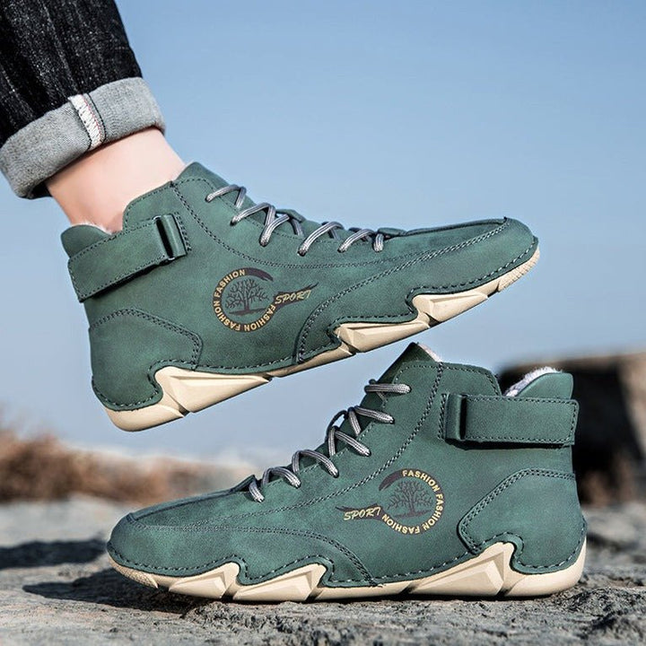 Wasserdichte Leder-Barfußschuhe