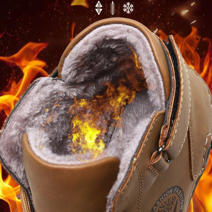 Wasserdichte Leder-Barfußschuhe