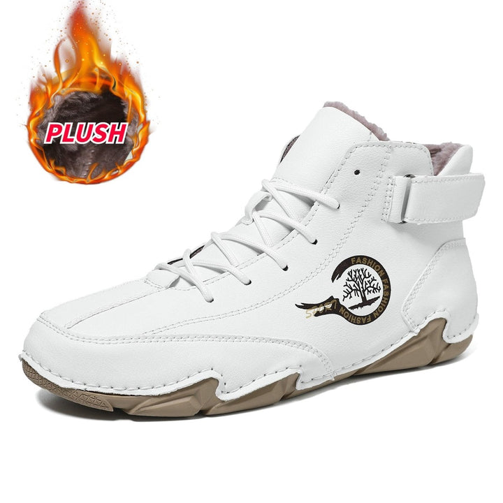 Wasserdichte Leder-Barfußschuhe