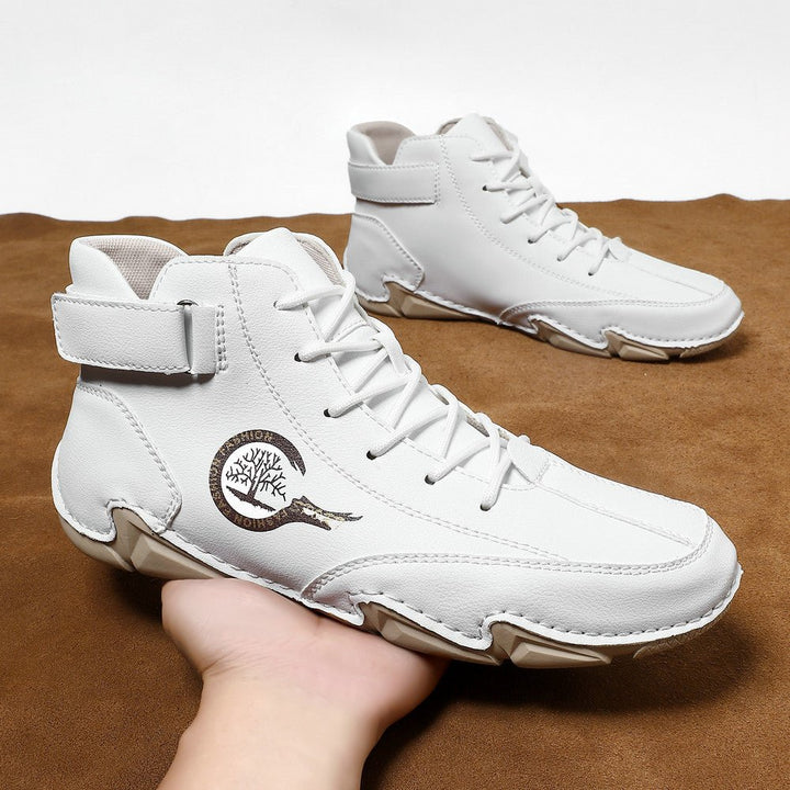 Wasserdichte Leder-Barfußschuhe