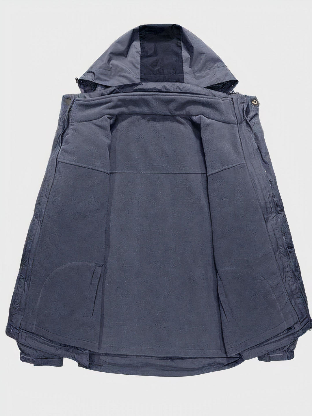 "Wind- und wasserdichte Herren-Wanderjacke mit Kapuze, robustes Design, ideal für Outdoor-Abenteuer bei jedem Wetter."