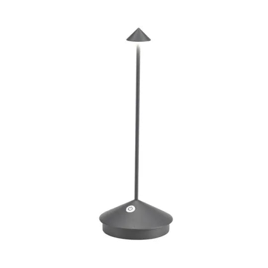 Minimalist wireless LED table lamp, dimmable light. Enhances modern home decor, ideal for any space.