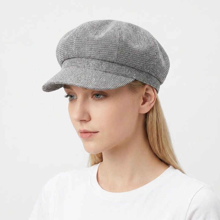 Stylish women's sun hat with UV protection. Breathable & packable, perfect for sunny beach days & summer adventures.