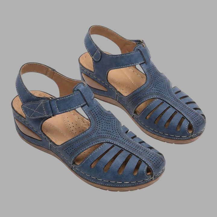 Women's comfortable wedge sandals, stylish & perfect for everyday summer wear. Great for walking.