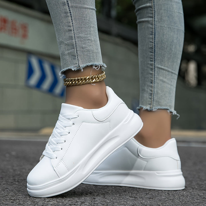 Women's Cushioned Orthopedic Walking Sneakers for comfortable everyday wear & arch support.