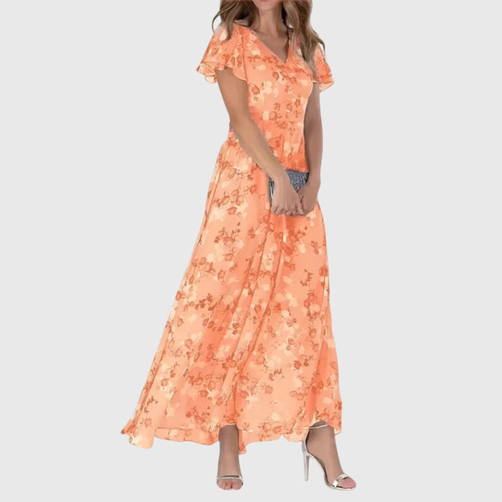 Women's figure-flattering tailored dress, elegant & versatile for formal, casual, or summer occasions.