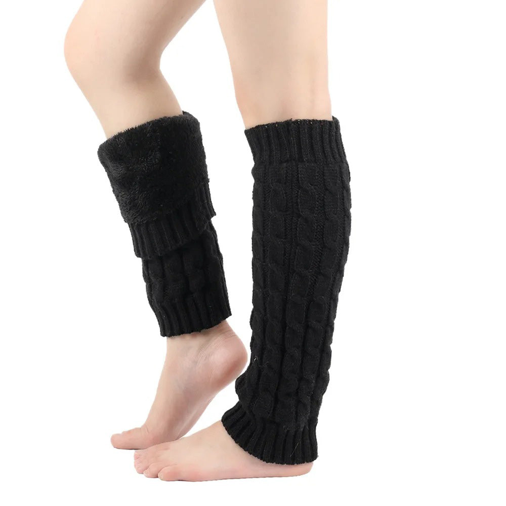 Soft women's heating leg warmers, ideal for arthritis pain & cold legs. Improves circulation & comfort.