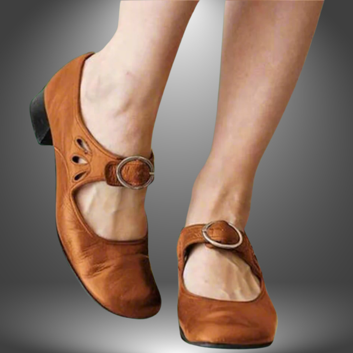 Casual women's Nibia sandals for pain relief, featuring a comfortable, supportive design for daily use & walking.