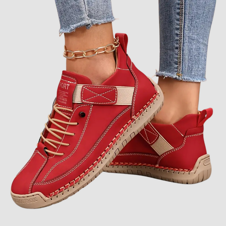 Ladies' fashion Orthoflex comfort walking shoes, versatile for daily wear, with arch support.