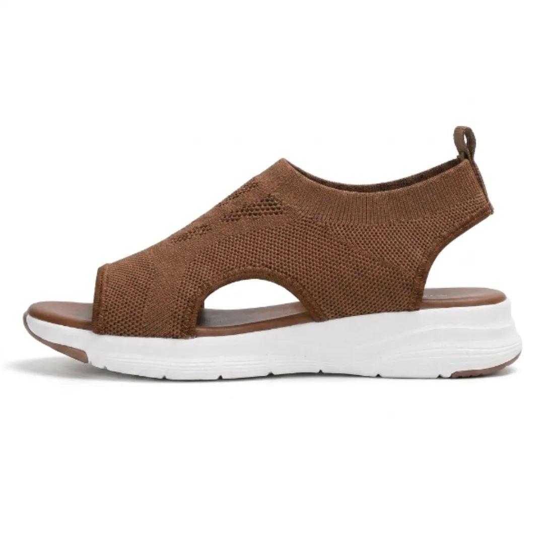 Women's orthopedic mesh wedge sandals for ultimate comfort & arch support.