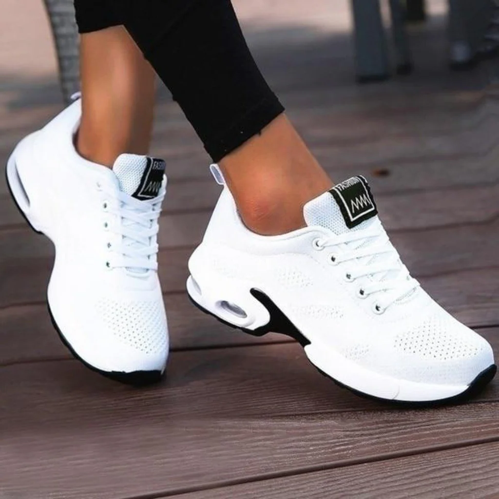 Athletic women's orthopedic footwear, built for performance, comfort & pain relief in running.