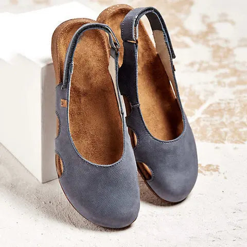 Stylish women's summer sandals with adjustable straps & orthopedic arch support for ultimate comfort.