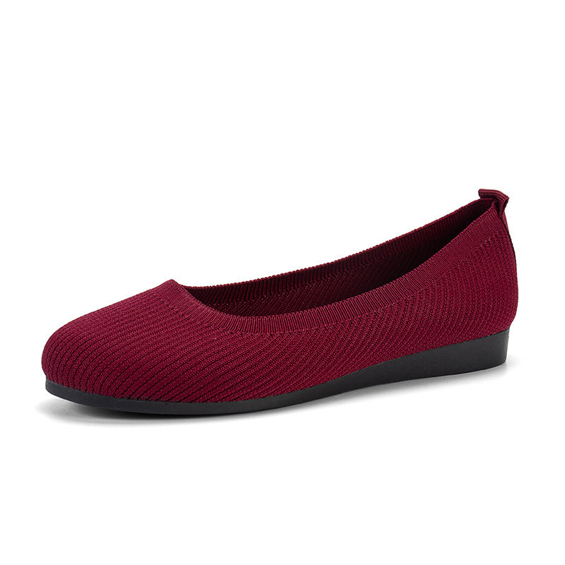 Lightweight women's orthopedic walking flats with slip-on design for ultimate comfort.