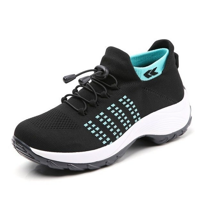 Supportive women's walking shoes featuring advanced cushioning and arch support.